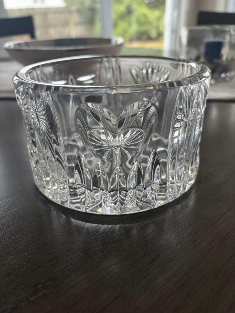 VINTAGE WATERFORD CRYSTAL WINE COASTER MILLENNIUM 2000 COLLECTION
